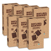 Nature's Bakery paquete frontal mostrando diseño y ventajas de conveniencia