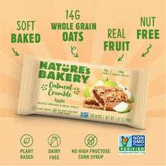 Nature's Bakery barra dentro de una mochila lista para viaje, práctica y durable