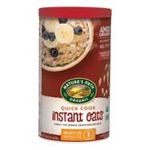 Nature's Path lata frontal con avena orgánica lista para usar y ahorro