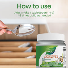 Nature's Way etiqueta nutricional destacando información clara y confianza