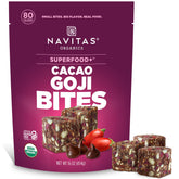 Navitas Organics vista frontal del paquete que muestra el envase y marca, ideal para elección rápida