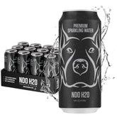 NDO H2O lata frontal mostrando diseño y beneficio de hidratación limpia