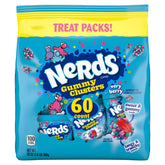 NERDS paquete frontal mostrando 60 porciones, ideal para compartir