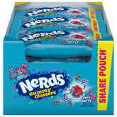 NERDS frontal del paquete mostrando piezas Very Berry y atractivo visual