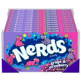 NERDS caja teatral frontal con diseño colorido y lista para compartir