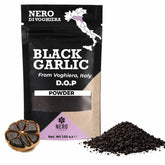 NERO FERMENTO envase frontal del polvo de ajo negro que aporta umami inmediato