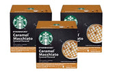 Nescafe Dolce Gusto paquete frontal mostrando 36 cápsulas y diseño Starbucks, conveniencia al instante