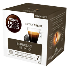 Nescafé Dolce Gusto primer plano de crema aterciopelada realzando aroma intenso
