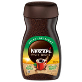 Nescafé RICH frasco frontal mostrando el tarro de 100 g y conveniencia