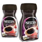 Nescafé frasco frontal mostrando etiqueta y beneficio sabor vainilla