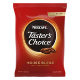 Nescafe Taster's Choice frente del envase mostrando presentacif3n y facilidad