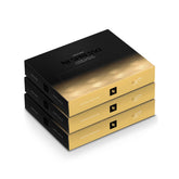 Nespresso Caffè Vanilio frontal del paquete mostrando las 3 cajas y beneficios