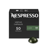 Nespresso Il Caffè paquete frontal mostrando 50 cápsulas y conveniencia