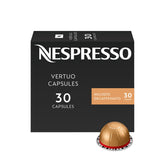 Nespresso Melozio Decaffeinato frontal mostrando caja de 30 cápsulas y conveniencia