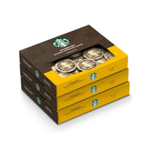 Nespresso y Starbucks frontal del paquete mostrando 150 cápsulas y presentación profesional