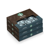 Nespresso Starbucks frontal del paquete mostrando cantidad y marca, conveniencia de compra
