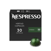Nespresso Stormio frente de la caja mostrando diseño y robustez