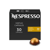 Nespresso Vertuo vista frontal del paquete, presentación atractiva