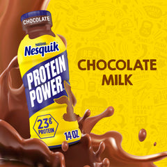 Nesquik detalle de la textura cremosa y aspecto apetitoso