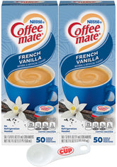Nestle Coffee mate vista frontal del paquete mostrando cantidad y sabor