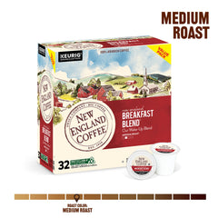New England Coffee cápsula en primer plano destacando sellado y conservación del aroma