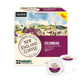New England Coffee vista frontal del paquete mostrando elegancia y frescura