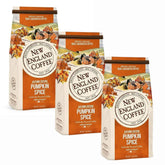 New England Coffee paquete frontal mostrando etiqueta y beneficios de sabor