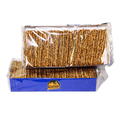 New York Flatbreads vista frontal del paquete, perfecto para catering