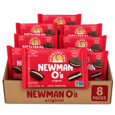 Newman's Own paquete frontal de Newman-O's mostrando diseño y peso 13 oz