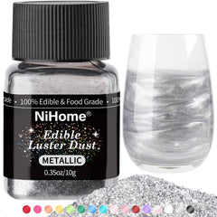 NiHome envase frontal del polvo brillante comestible, presentación profesional
