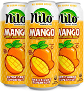 NILO jugo de mango frontal mostrando la botella y su color natural