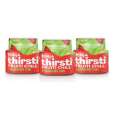 Ninja fruti chill frente del empaque mostrando sabor fresas kiwi y conveniencia