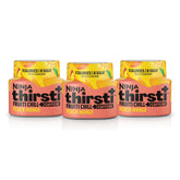 Ninja Thirsti frontal mostrando sabor Peach Mango y beneficio conveniencia