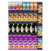 Niro paquete frontal con 30 unidades de frutos secos, ideal para regalar