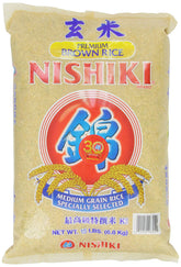 Nishiki mostrando el saco de 15 libras para ahorro y suministro prolongado
