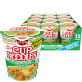 NISSIN taza frontal con diseño y etiqueta legible, conveniencia instantánea