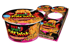 NISSIN tazón frontal con empaquetado atractivo y descripción visible
