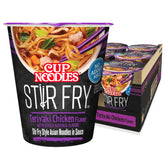 NISSIN vaso teriyaki frente mostrando etiqueta clara y conveniencia