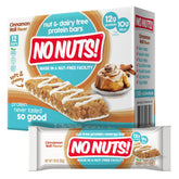 No Nuts! vista frontal del paquete que muestra sabor y beneficios