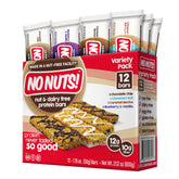 No Nuts! caja frontal del pack mostrando variedad y conveniencia