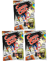 ノーベル paquete frontal Nobel Super Cola Candy muestra diseño Pop‑Art y conveniencia