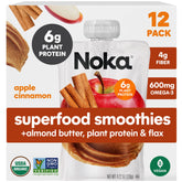 NOKA frente del empaque mostrando pack de 12 y beneficios nutricionales
