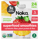 NOKA frente del pack mostrando 24 pouches, comodidad para familias