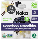 NOKA frente del paquete 24 pouches muestra diseño y practicidad