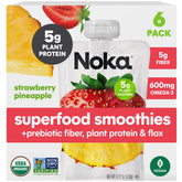 NOKA frontal del pack de 6 pouches, portátil y listo para llevar