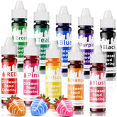 Nomeca frascos frontales con 10 colores para chocolate, resultado profesional