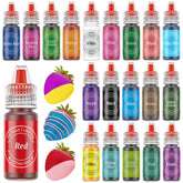 Nomeca set frontal con 20 colores para chocolate, colores intensos