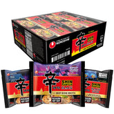 Nongshim paquete frontal mostrando diseño y conveniencia