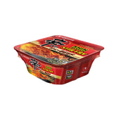 Nongshim tazón frontal mostrando diseño cuadrado y etiqueta clara
