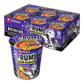 Nongshim frente del vaso mostrando diseño y conveniencia